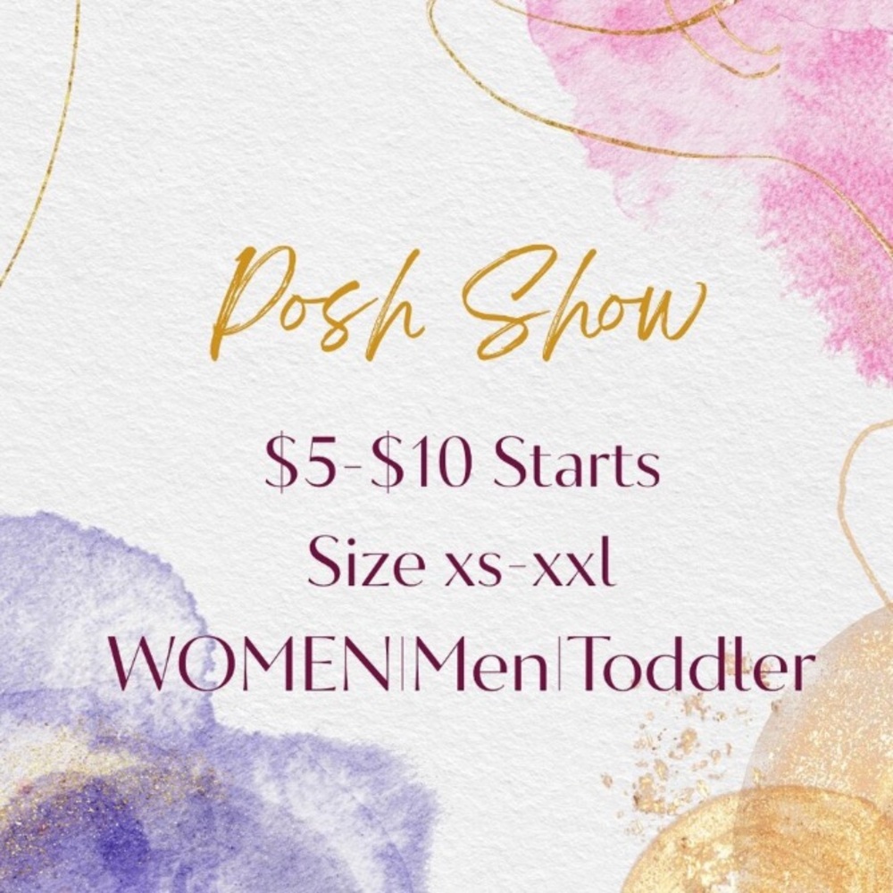 COPY - Posh Show&Giveaways